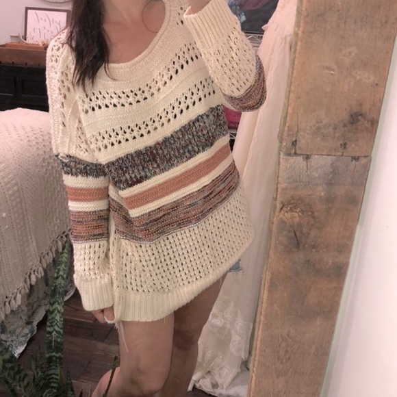 Ces Femme knit sweater size large - Picture 5 of 8